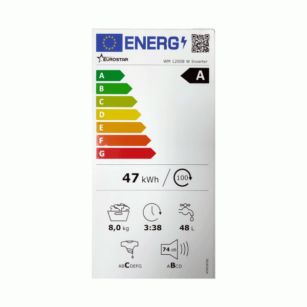 Mašina za veš Eurostar WM 12008 W Inverter - Image 3